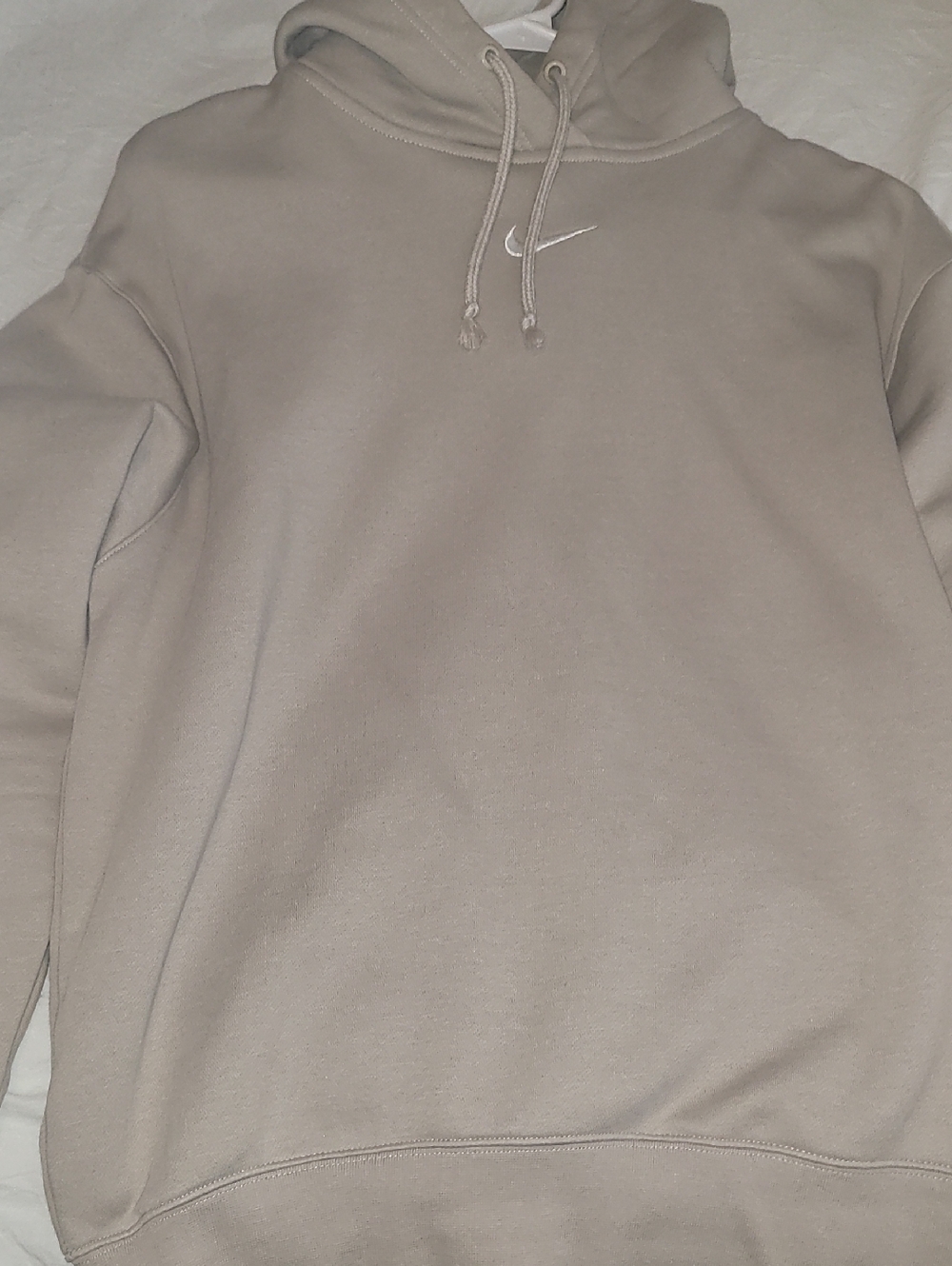 Nike Women's Pullover Hoodie in Taupe